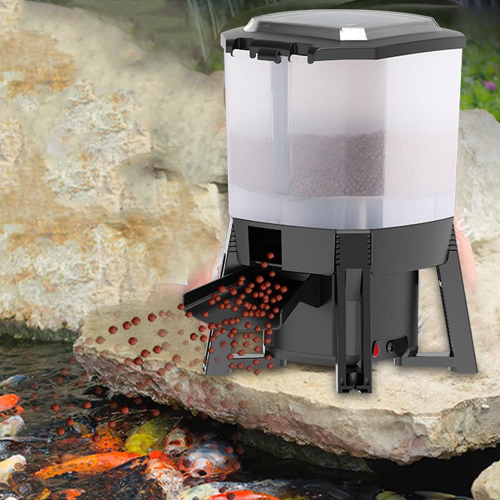 Fishing Line Dispenser - 6L قابل للتعديل الشمسية التلقائي حوض
