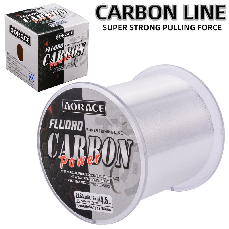 Fluorocarbon Line - خيط صيد من الفلوروكربون بطول 500
