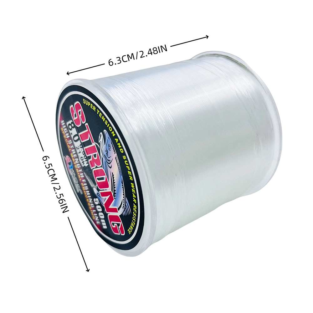 خيط صيد نايلون ليمنويد 500 متر - مراجعة Fluorocarbon Line وسعره