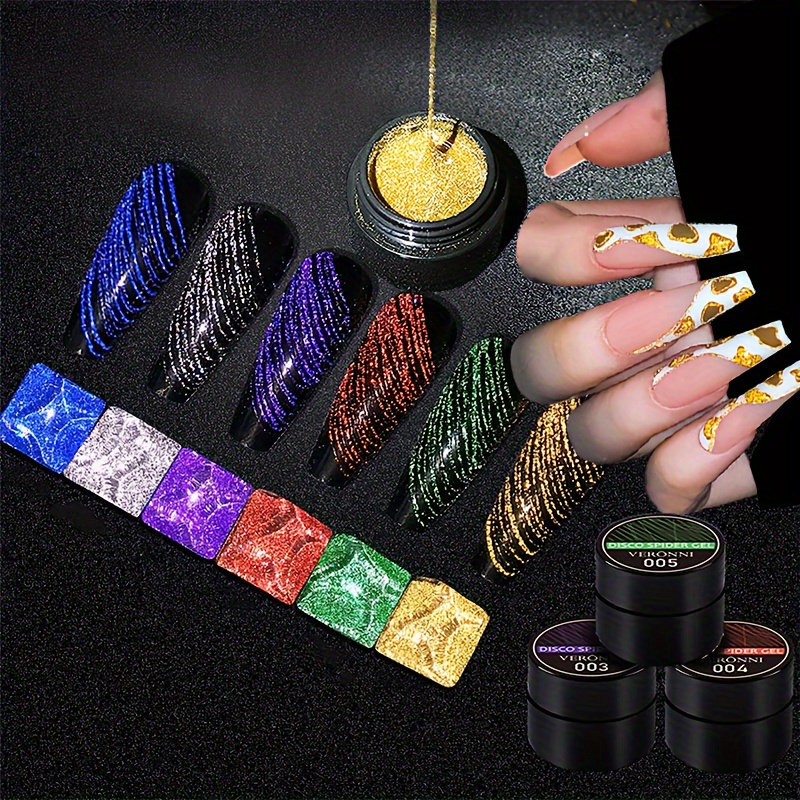 جل سبايدر مكون من 6 ألوان، جل  - مراجعة Copolymer Line وسعره