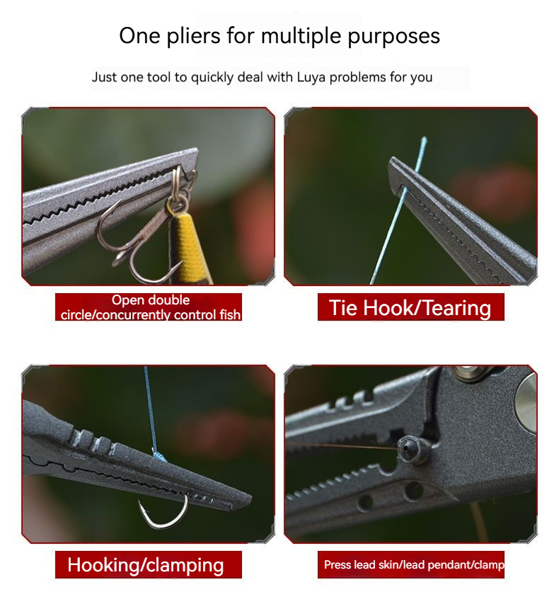 كماشة صيد متعددة الوظائف عالية - مراجعة Fishing Line Cutter وسعره