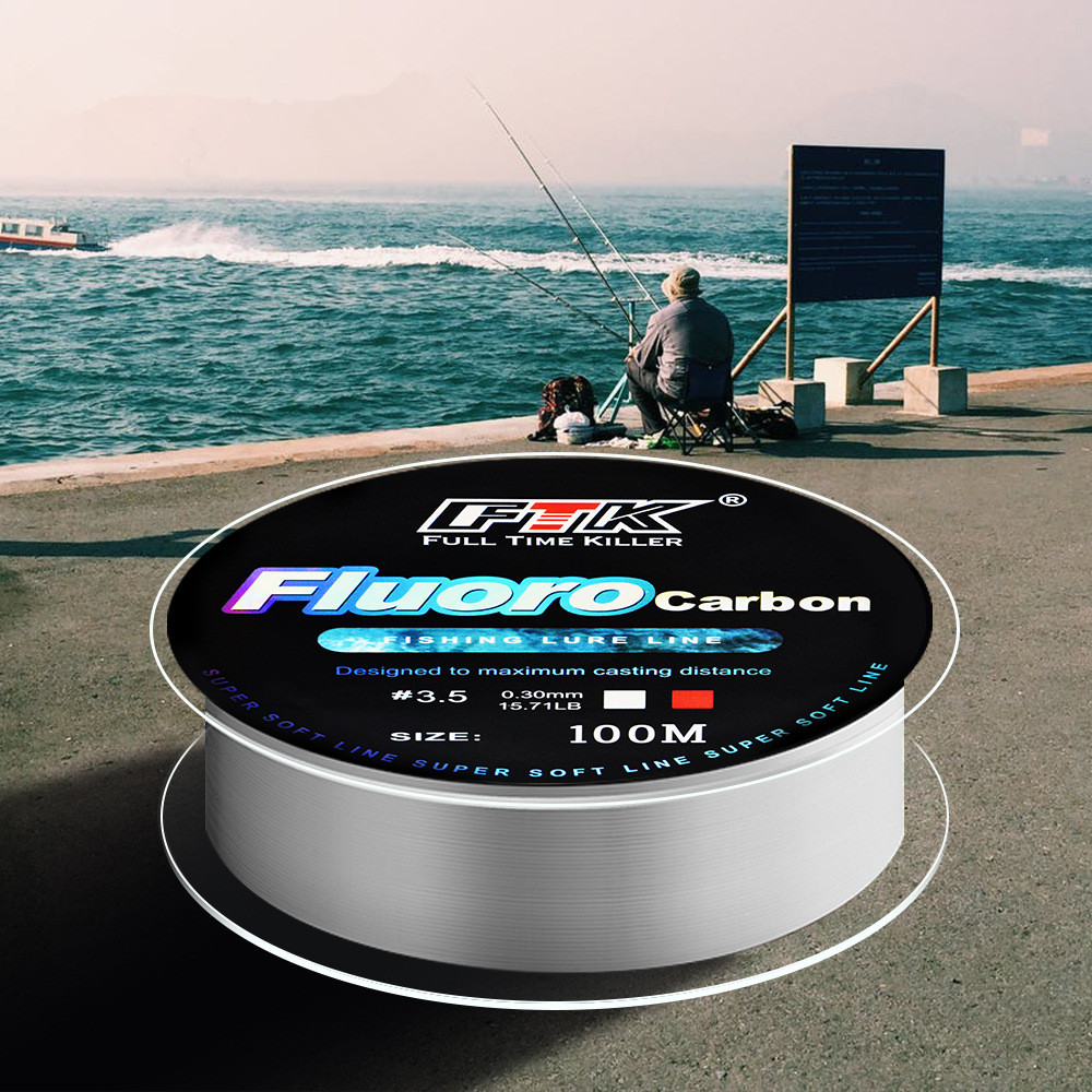 خط صيد الطعم الفلوروكربوني بطو - مراجعة Fluorocarbon Line وسعره