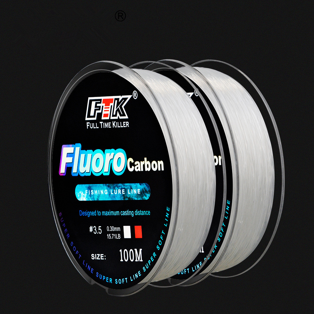 خط صيد الطعم الفلوروكربوني بطو - مراجعة Fluorocarbon Line وسعره