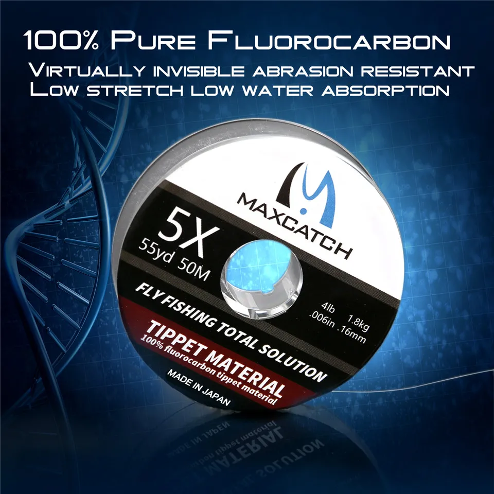 خيط صيد MAXCATCH من الفلوروكرب - مراجعة Fluorocarbon Line وسعره