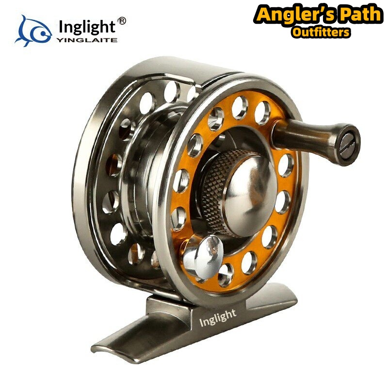 بكرة صيد يينغلايت معدنية بالكا - مراجعة Ice Fishing Line وسعره