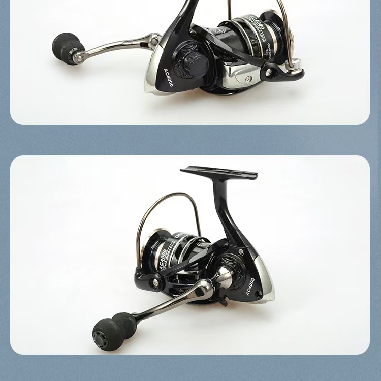 بكرات صيد دوارة معدنية بالكامل - مراجعة Ice Fishing Line وسعره