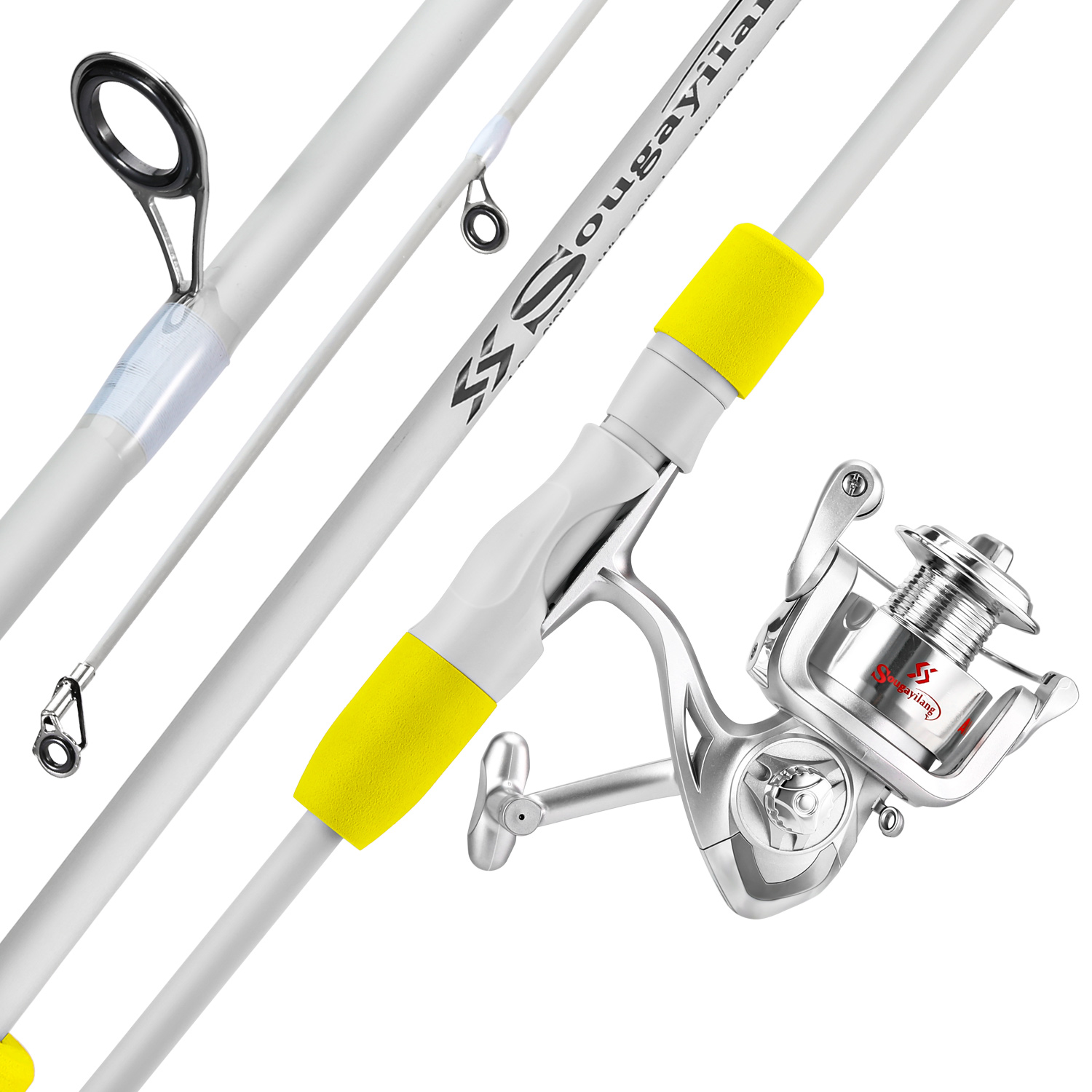 Sougayilang 2 قسم الغزل الصيد  - مراجعة Fishing Line Spooler وسعره