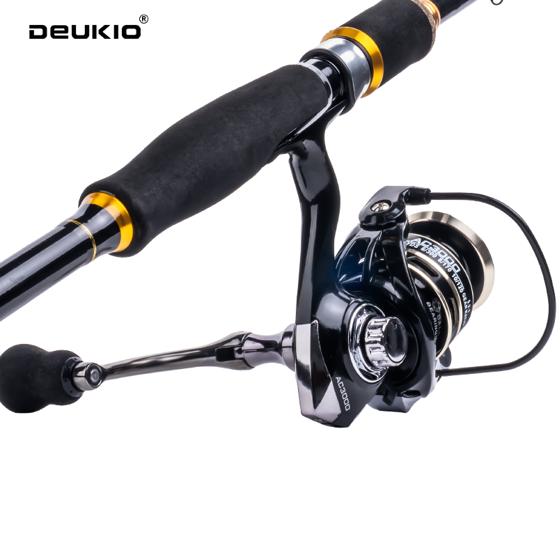 طقم صيد DEUKIO يتكون من قصبة ص - مراجعة Fishing Line Spooler وسعره